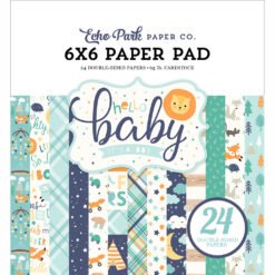 Echo Park Papel de Scrapbooking Hello Baby Boy 15x15cm