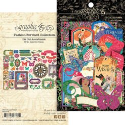 Graphic 45 Fashion Forward Die-Cut Sortido