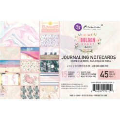 Prima Marketing Journaling Cards Golden Coast