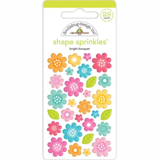 Shape Sprinkles – Enamel Adesivo Bright Bouquet