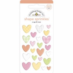 Doodlebug Design Enamel Adesivo Snugs & Kisses