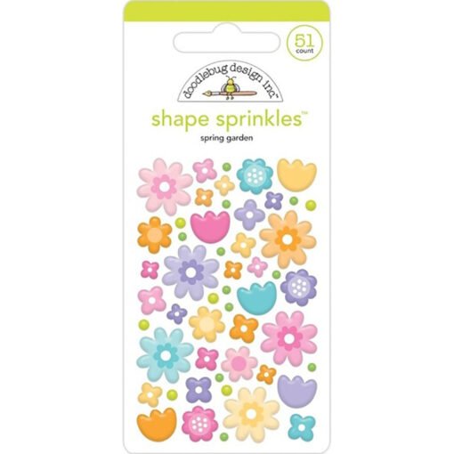 Shape Sprinkles – Enamel Adesivo Spring Garden