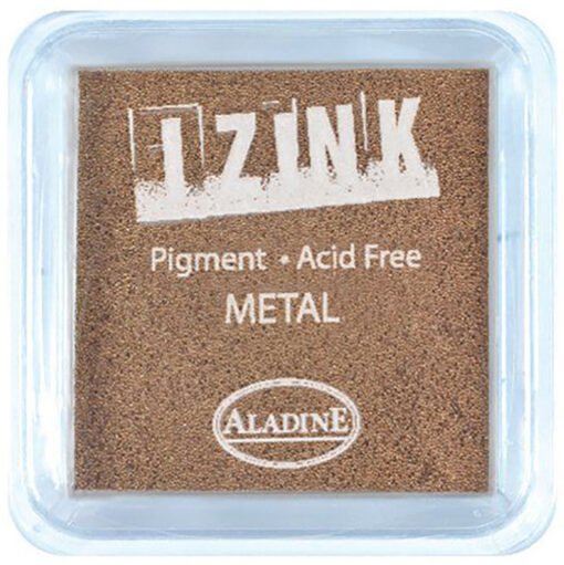 Aladine Izink Almofada de Tinta Grande Metal Cobre