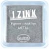 Aladine Izink Almofada de Tinta Grande Metal Prata