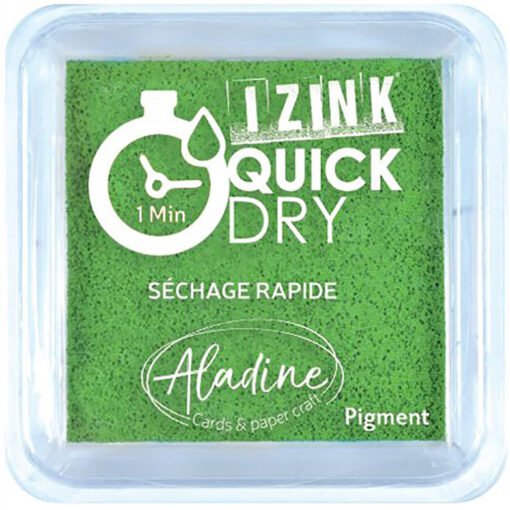 Aladine Izink Almofada de Tinta Secagem Rápida Verde