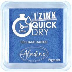 Aladine Izink Almofada de Tinta Secagem Rápida Azul