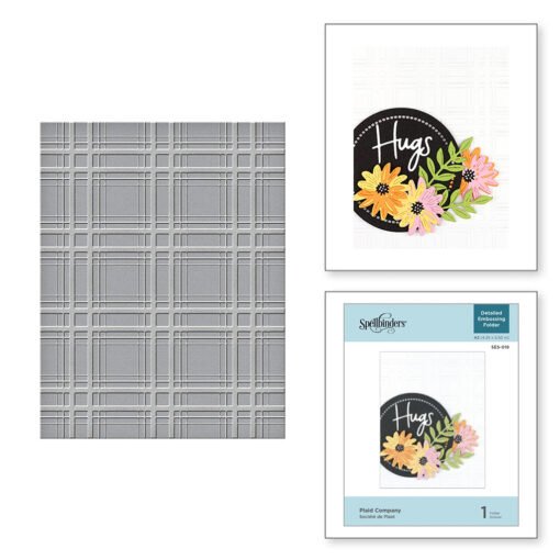 Spellbinders Placa de Embossing Plaid Company