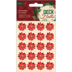 Papermania Stickers Poinsettia