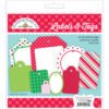 Doodlebug Design Labels & Tags Here Comes Santa Claus