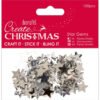 Estrelas Prateadas 100pcs