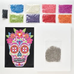 Simply Make Lantejoulas Art Kit Sugar Skull