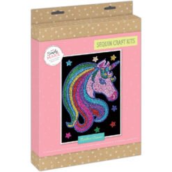 Simply Make Lantejoulas Art Kit Rainbow Unicorn