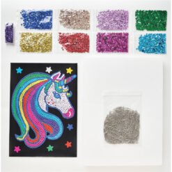 Simply Make Lantejoulas Art Kit Rainbow Unicorn