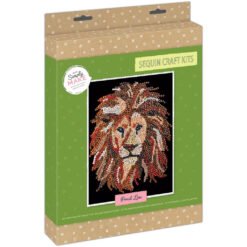 Simply Make Lantejoulas Art Kit Proud Lion