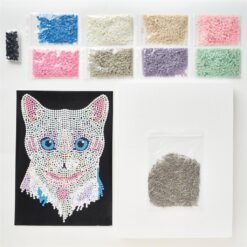 Simply Make Lantejoulas Art Kit Cute Kitty