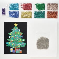 Simply Make Lantejoulas Art Kit Christmas Tree