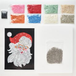 Simply Make Lantejoulas Art Kit Christmas Santa