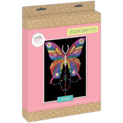 Simply Make Lantejoulas Art Kit Butterfly