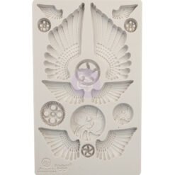 Finnabair Molde de Silicone Cogs and Wings