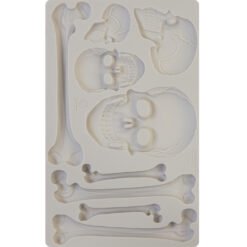 Finnabair Molde de Silicone Imaginarium Skull and Bones