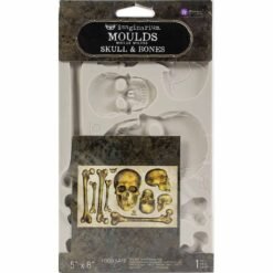 Finnabair Molde de Silicone Imaginarium Skull and Bones