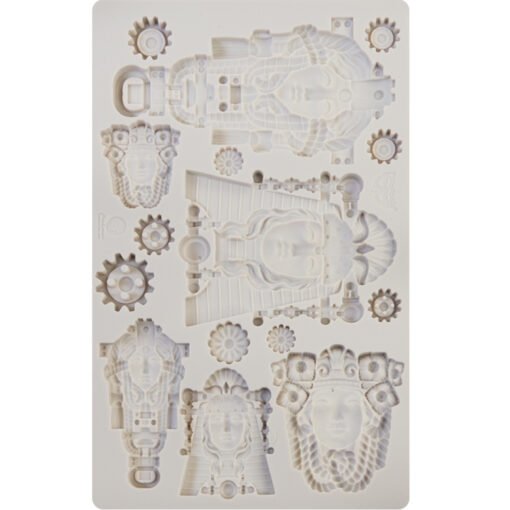 Finnabair Molde de Silicone Imaginarium Queens of Steam
