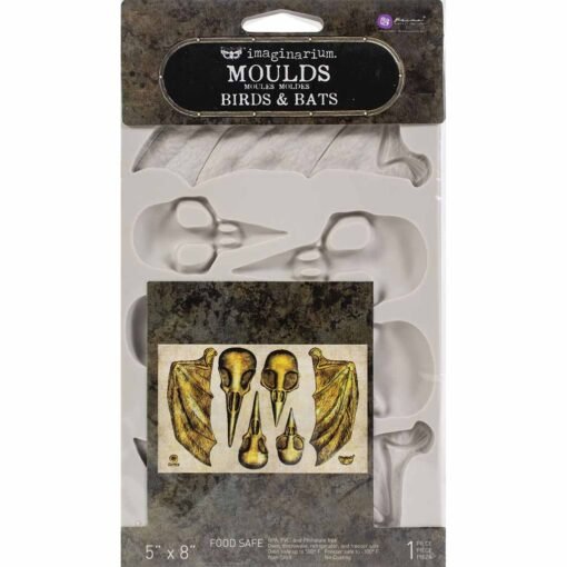 Finnabair Molde de Silicone Imaginarium Birds and Bats