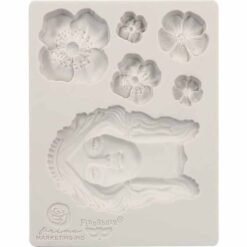 Finnabair Molde de Silicone Imaginarium Flower Queen