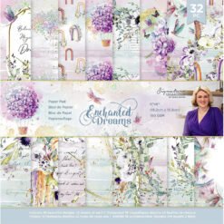 Crafter's Companion Papel de Scrapbooking Enchanted Dreams 15x15cm