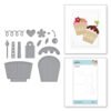 Spellbinders Cortantes Party Cupcake Pocket