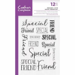 Crafter's Companion Carimbos Friendship