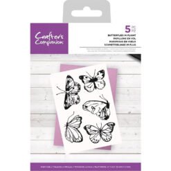 Crafter's Companion Carimbos Butterflies in Flight