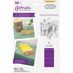 Gemini Cortante Die & Stencil Prism Treat Box