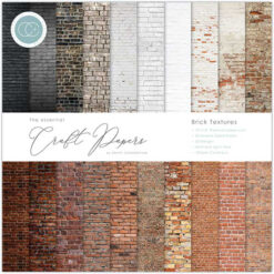 Craft Consortium Papel de Scrapbooking Brick Textures 30x30cm