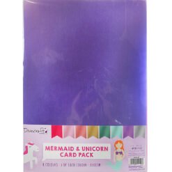 Dovecraft Cartolinas A4 Mermaid & Unicorn