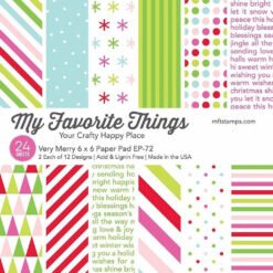 My Favorite Things Papel de Scrapbooking Very Merry 15x15cm