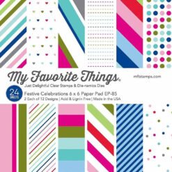 My Favorite Things Papel de Scrapbooking Festive Celebrations 15x15cm