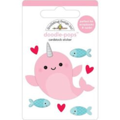 Doodlebug Design Doodle-Pops Whale Hello