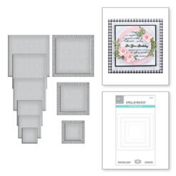 Spellbinders Cortantes Quadrados Fluted Classics