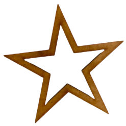 Estrela Decorativa em MDF