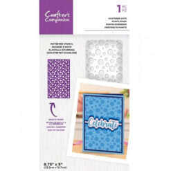 Crafter's Companion Stencil Scattered Dots
