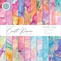 Craft Consortium Papel de Scrapbooking Drops Candy 30x30cm