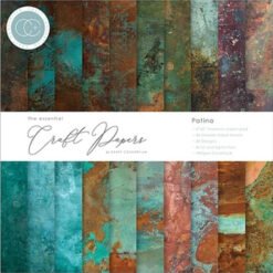 Craft Consortium Papel de Scrapbooking Patina 15x15cm