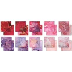 Craft Consortium Papel de Scrapbooking Drops Rose 30x30cm