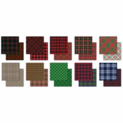 Craft Consortium Papel de Scrapbooking Tartan 30x30cm