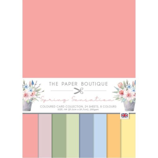 The Paper Boutique Cartolina A4 Spring Sensation