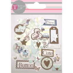 Recortes e Etiquetas It's a Boy – 32 pcs
