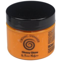 Cosmic Shimmer Glossy Glaze Orange Flame