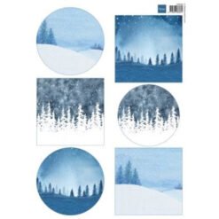 Marianne Design Folha A4 Winter Landscapes