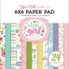 Echo Park Papel de Scrapbooking All About A Girl 15x15cm